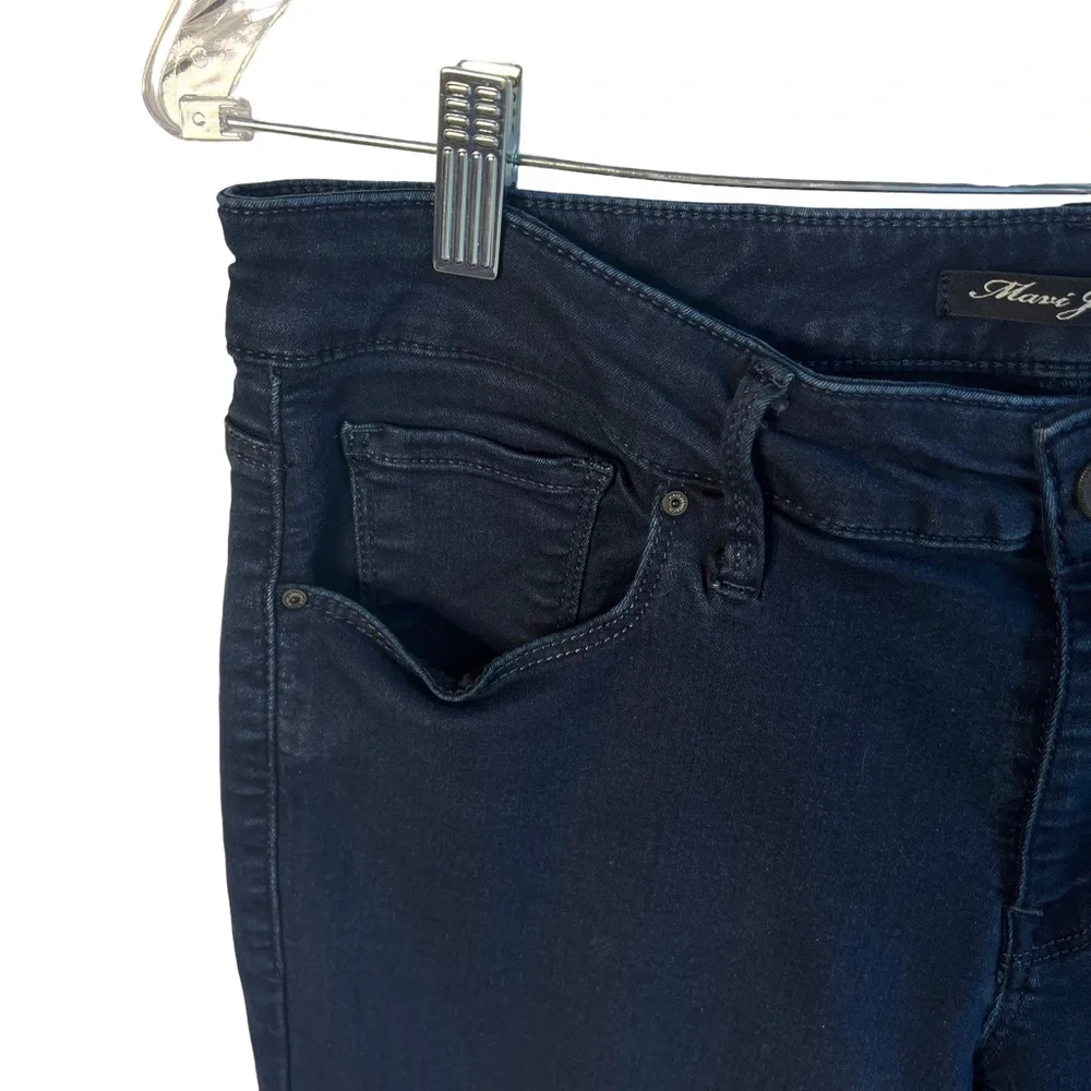 Mavi Jeans Co. Alexa‎ Mid Rise Skinny Leg Slimming Effect Color Dark Shanti - Picture 8 of 12